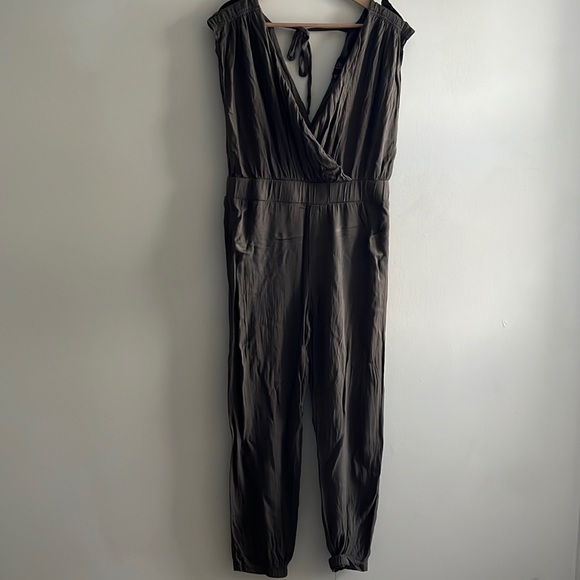 Bebe Khaki Jumpsuit - Picture 2 of 5